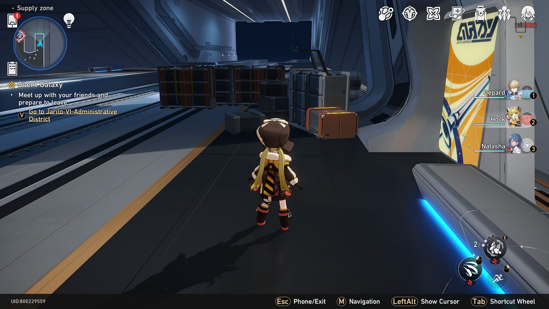 Digestion bubble location (Image via Honkai Star Rail)